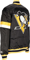 STARTER-Giubbotto-Bomber-Uomo-Nhl-Home-Game-Satin-Jacket-Pitpen-Original-Team-Colors-da-uomo