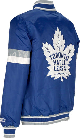 STARTER-Giubbotto-Bomber-Uomo-Nhl-Home-Game-Satin-Jacket-Torlea-Original-Team-Colors-da-uomo