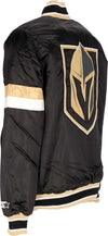 STARTER-Giubbotto-Bomber-Uomo-Nhl-Home-Game-Satin-Jacket-Vegkni-Original-Team-Colors-da-uomo