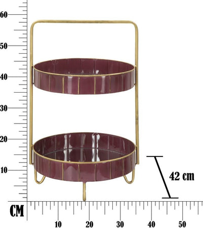 S/Tasche-Double-Glam-Bordeaux-Cm-36,5X34,5X56,5