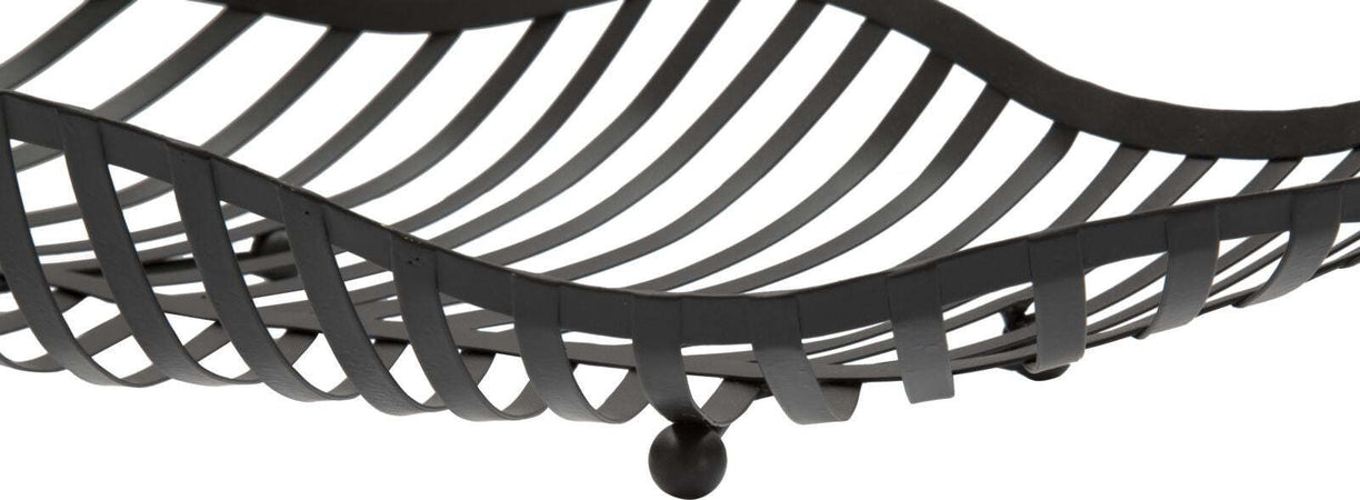 S/Tasche Foglia Black Coppia Cm 61X25X7,5-55X20X7,5 Casa e cucina/Decorazioni per interni/Accessori decorativi/Ciotole decorative Led Mall Home - Napoli, Commerciovirtuoso.it