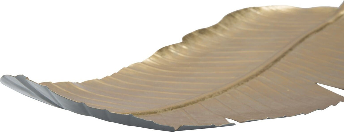 S/Tasche Foglia Glam -B-Cm 18X2X55 Casa e cucina/Decorazioni per interni/Accessori decorativi/Ciotole decorative Led Mall Home - Napoli, Commerciovirtuoso.it