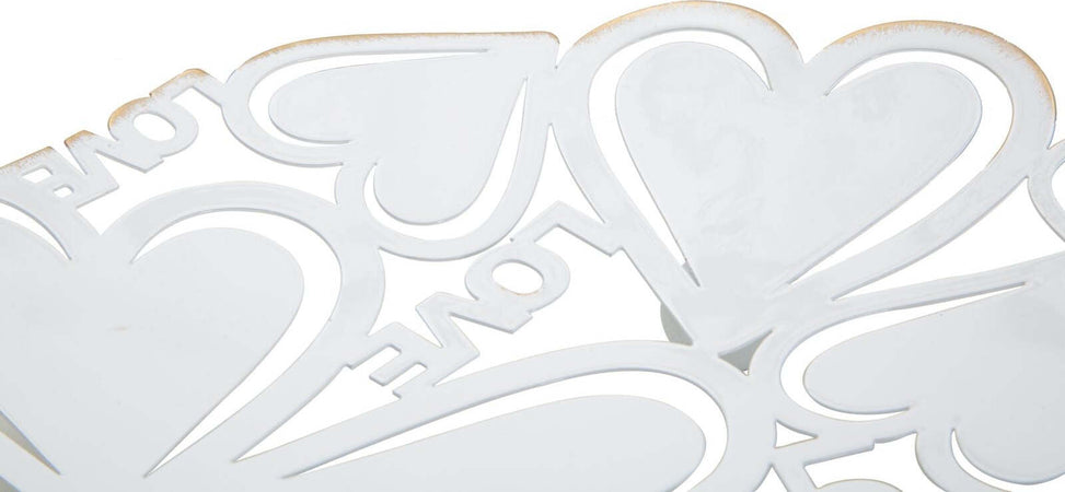 S/Tasche White Heart Cm n29X4 Min 2 Casa e cucina/Decorazioni per interni/Accessori decorativi/Ciotole decorative Led Mall Home - Napoli, Commerciovirtuoso.it