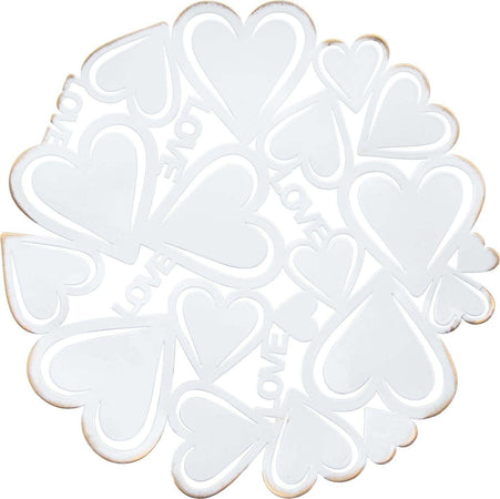 S/Tasche White Heart Cm n29X4 Min 2 Casa e cucina/Decorazioni per interni/Accessori decorativi/Ciotole decorative Led Mall Home - Napoli, Commerciovirtuoso.it