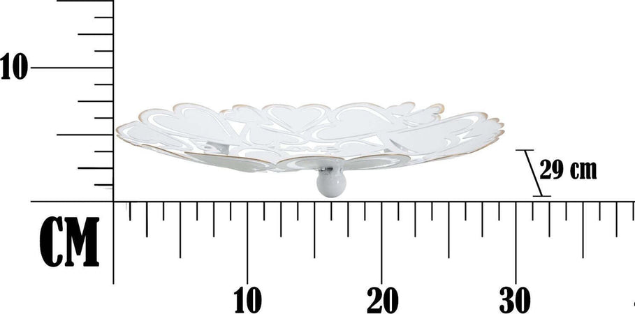 S/Tasche White Heart Cm n29X4 Min 2 Casa e cucina/Decorazioni per interni/Accessori decorativi/Ciotole decorative Led Mall Home - Napoli, Commerciovirtuoso.it