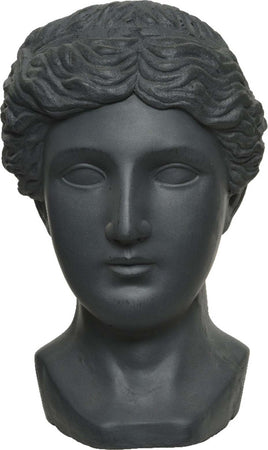 Statua decorativa in poliresina Testa Artemide Porta vaso decorativo h 39 cm Giardino e giardinaggio/Attrezzi da giardino e attrezzature per l'irrigazione/Vasi e accessori per piante/Vasi tradizionali Decor Space - Altamura, Commerciovirtuoso.it