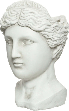 Statua decorativa in poliresina Testa Artemide Porta vaso decorativo h 39 cm Giardino e giardinaggio/Attrezzi da giardino e attrezzature per l'irrigazione/Vasi e accessori per piante/Vasi tradizionali Decor Space - Altamura, Commerciovirtuoso.it