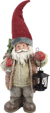 Statua Natalizia Babbo Natale in poliresina decorazione con lanterna h 60 cm Casa e cucina/Decorazioni per interni/Addobbi e decorazioni per ricorrenze/Decorazioni natalizie/Schiaccianoci MagiediNatale.it - Altamura, Commerciovirtuoso.it