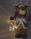 Statua Natalizia Renna in poliresina decorazione con lanterna a led h 52 cm Casa e cucina/Decorazioni per interni/Addobbi e decorazioni per ricorrenze/Decorazioni natalizie/Schiaccianoci MagiediNatale.it - Altamura, Commerciovirtuoso.it