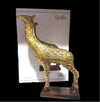 Statua Statuina Decorativa Giraffa Con Strass Dorato 31cm Portafortuna Casa Casa e cucina/Decorazioni per interni/Pezzi da collezione/Statuine Trade Shop italia - Napoli, Commerciovirtuoso.it