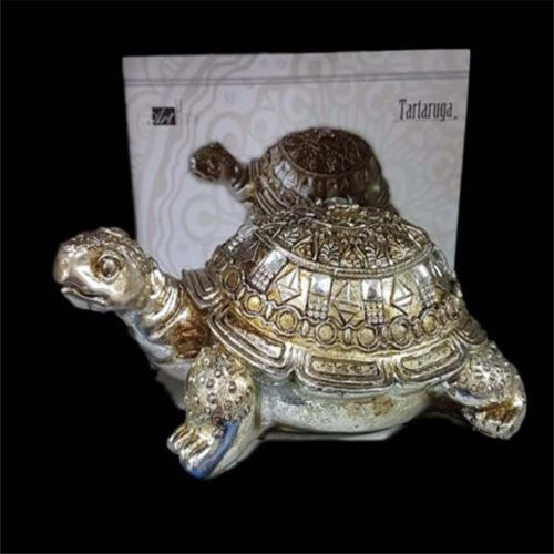 STATUA STATUINA DECORATIVA TARTARUGA STRASS SILVER 20CM PORTAFORTUNA CASA Casa e cucina/Decorazioni per interni/Pezzi da collezione/Statuine Trade Shop italia - Napoli, Commerciovirtuoso.it
