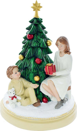 Statuetta Albero natalizio con mamma e bimbo seduti in poliresina h 23 cm Storia Preziosa 2021 Casa e cucina/Decorazioni per interni/Addobbi e decorazioni per ricorrenze/Decorazioni natalizie/Schiaccianoci MagiediNatale.it - Altamura, Commerciovirtuoso.it