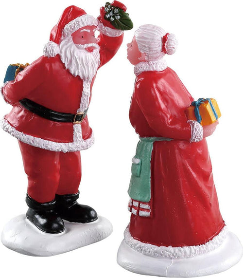 Statuetta Babbo e Mamma Natale decorazione per presepe e villaggio natalizio Casa e cucina/Decorazioni per interni/Addobbi e decorazioni per ricorrenze/Decorazioni natalizie/Oggettistica MagiediNatale.it - Altamura, Commerciovirtuoso.it