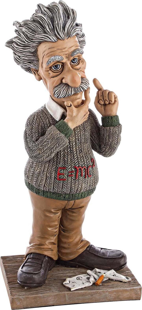 Statuetta caricatura einstein idea regalo per laureati h 26 cm laurea Casa e cucina/Decorazioni per interni/Addobbi e decorazioni per ricorrenze/Decorazioni natalizie/Presepi/Statuine e fondali per il presepe MagiediNatale.it - Altamura, Commerciovirtuoso.it