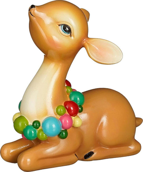 Statuetta-cervo-marrone-h-15,5cm-per-decorazioni-natalizie