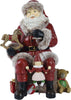 Statuetta con babbo natale con sacca dei regali decorazione per interno h 30 cm Casa e cucina/Decorazioni per interni/Addobbi e decorazioni per ricorrenze/Decorazioni natalizie/Schiaccianoci MagiediNatale.it - Altamura, Commerciovirtuoso.it