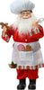 Statuetta con babbo natale pasticciere decorazione per interno h 45cm Casa e cucina/Decorazioni per interni/Addobbi e decorazioni per ricorrenze/Decorazioni natalizie/Schiaccianoci MagiediNatale.it - Altamura, Commerciovirtuoso.it
