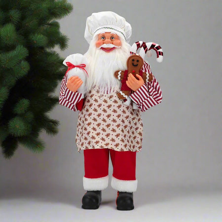 Statuetta-decorativa-Babbo-Natale-cuoco-decorazione-natalizia-h-60-cm