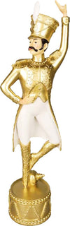 Statuetta decorativa Ballerino Schiaccianoci Oro decorazione natalizia in resina da 45,5 cm Casa e cucina/Decorazioni per interni/Addobbi e decorazioni per ricorrenze/Decorazioni natalizie/Schiaccianoci MagiediNatale.it - Altamura, Commerciovirtuoso.it