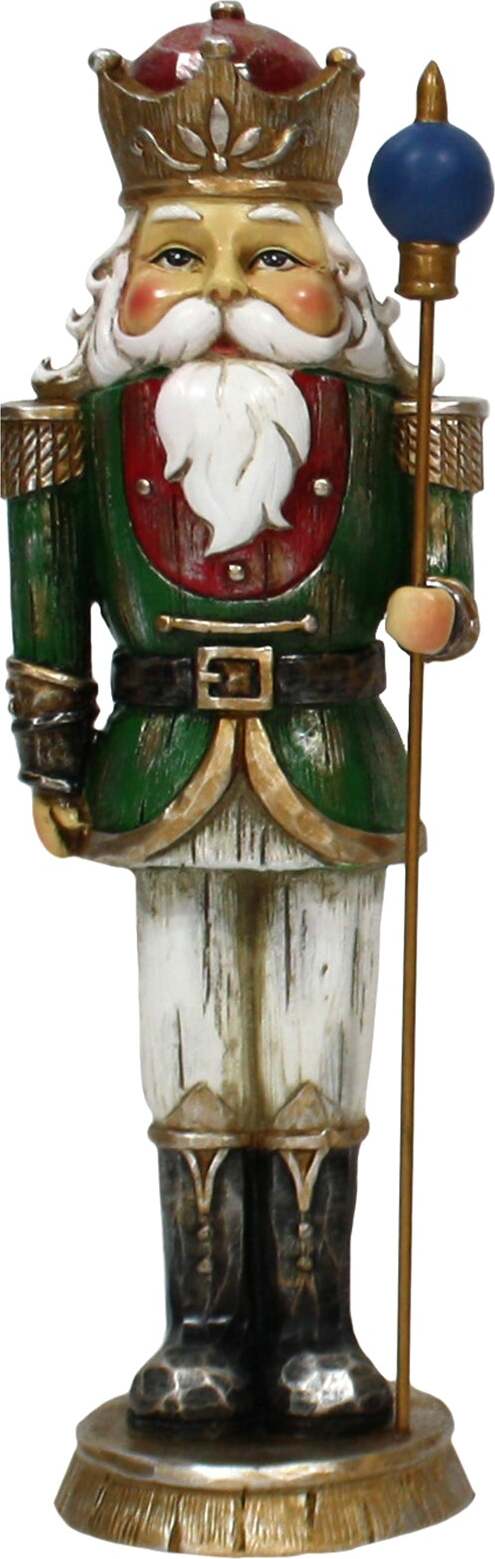 Statuetta decorativa in poliresina Soldatino schiaccianoci natalizio h 25 cm Casa e cucina/Decorazioni per interni/Addobbi e decorazioni per ricorrenze/Decorazioni natalizie/Schiaccianoci MagiediNatale.it - Altamura, Commerciovirtuoso.it