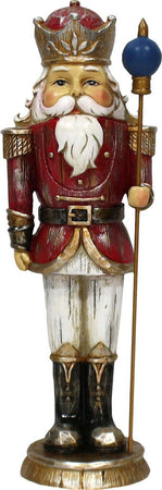 Statuetta decorativa in poliresina Soldatino schiaccianoci natalizio h 25 cm Casa e cucina/Decorazioni per interni/Addobbi e decorazioni per ricorrenze/Decorazioni natalizie/Schiaccianoci MagiediNatale.it - Altamura, Commerciovirtuoso.it