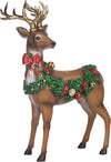 Statuetta-decorativa-renna-in-piedi-con-ghirlanda-decorazione-natalizia-da-40.5-cm