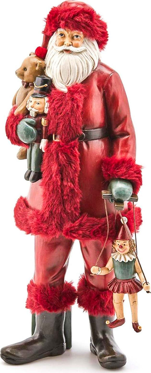 Statuetta del Burattinaio di Pinocchio con colori natalizi in poli-resina h 39 cm Storia EDG 2020 Casa e cucina/Decorazioni per interni/Addobbi e decorazioni per ricorrenze/Decorazioni natalizie/Schiaccianoci MagiediNatale.it - Altamura, Commerciovirtuoso.it