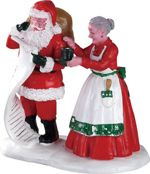 Statuetta di Babbo e Mamma Natale in resina decorazione per presepe villaggio natalizio Casa e cucina/Decorazioni per interni/Addobbi e decorazioni per ricorrenze/Decorazioni natalizie/Oggettistica MagiediNatale.it - Altamura, Commerciovirtuoso.it