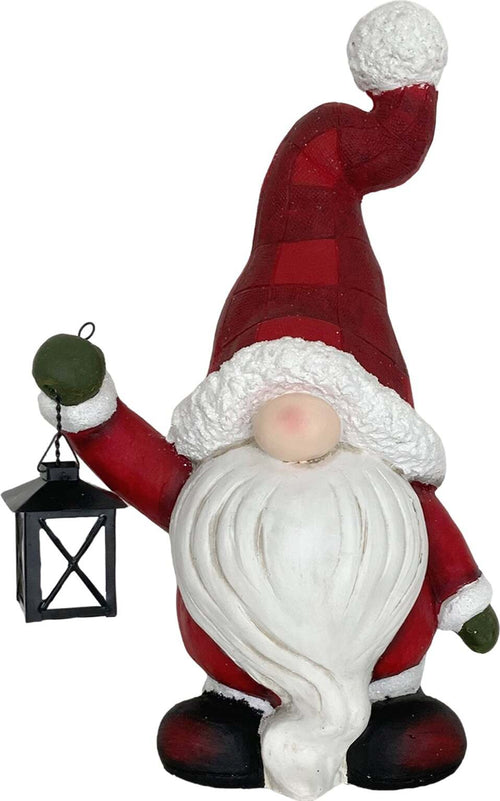 Statuetta di Babbo Natale con lanterna in resina da 48 cm Casa e cucina/Decorazioni per interni/Addobbi e decorazioni per ricorrenze/Decorazioni natalizie/Schiaccianoci MagiediNatale.it - Altamura, Commerciovirtuoso.it