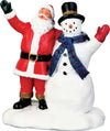 Statuetta di Babbo Natale con pupazzo di neve decorazione per presepe e villaggio natalizio Casa e cucina/Decorazioni per interni/Addobbi e decorazioni per ricorrenze/Decorazioni natalizie/Oggettistica MagiediNatale.it - Altamura, Commerciovirtuoso.it