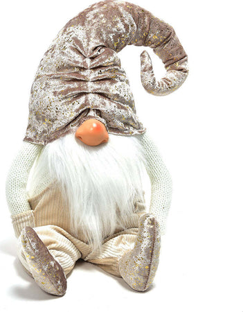 Statuetta di Babbo Natale, in tessuto, nano da giardino decorativo Casa e cucina/Decorazioni per interni/Addobbi e decorazioni per ricorrenze/Decorazioni natalizie/Presepi/Statuine e fondali per il presepe MagiediNatale.it - Altamura, Commerciovirtuoso.it