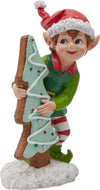 Statuetta di Elfo che trasporta un Biscotto di pan di zenzero, in poliresina da 17 cm Casa e cucina/Decorazioni per interni/Addobbi e decorazioni per ricorrenze/Decorazioni natalizie/Schiaccianoci MagiediNatale.it - Altamura, Commerciovirtuoso.it