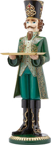 Statuetta di Soldatino in Poliresina con vassoio, colore azzurro 32 x 36 x h 106 cm Casa e cucina/Decorazioni per interni/Addobbi e decorazioni per ricorrenze/Decorazioni natalizie/Schiaccianoci MagiediNatale.it - Altamura, Commerciovirtuoso.it