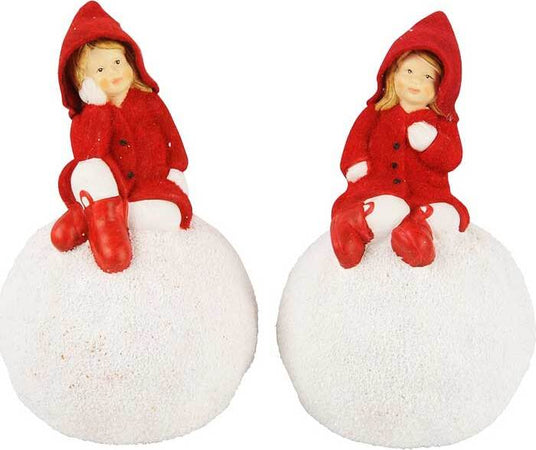 Statuetta-Natalizia-Decorazioni-Di-Natale-Porta-Tealight-Altezza-17cm-X-10-Cm