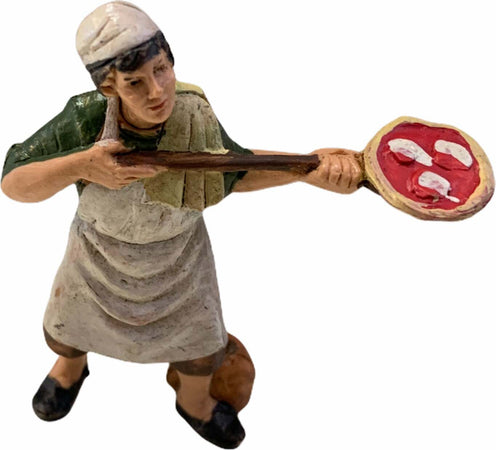 Statuetta per presepe natalizio pizzaiolo che sforna la pizza con una pala h 10 cm Casa e cucina/Decorazioni per interni/Addobbi e decorazioni per ricorrenze/Decorazioni natalizie/Presepi/Statuine e fondali per il presepe MagiediNatale.it - Altamura, Commerciovirtuoso.it