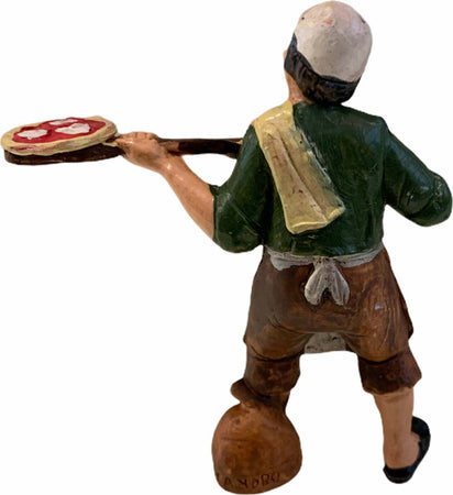 Statuetta per presepe natalizio pizzaiolo che sforna la pizza con una pala h 10 cm Casa e cucina/Decorazioni per interni/Addobbi e decorazioni per ricorrenze/Decorazioni natalizie/Presepi/Statuine e fondali per il presepe MagiediNatale.it - Altamura, Commerciovirtuoso.it