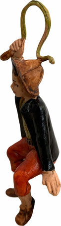 Statuetta per presepe natalizio uomo seduto con una frusta lucida h 7 cm Casa e cucina/Decorazioni per interni/Addobbi e decorazioni per ricorrenze/Decorazioni natalizie/Presepi/Statuine e fondali per il presepe MagiediNatale.it - Altamura, Commerciovirtuoso.it