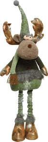 Statuetta pupazzi Renne in piedi in poliestere decorazione Casa e cucina/Decorazioni per interni/Addobbi e decorazioni per ricorrenze/Decorazioni natalizie/Schiaccianoci MagiediNatale.it - Altamura, Commerciovirtuoso.it