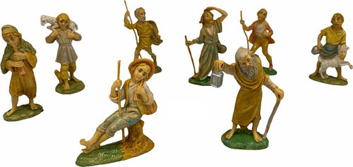 Statuette per presepe natalizio con 12 pastori assortiti in plastica Casa e cucina/Decorazioni per interni/Addobbi e decorazioni per ricorrenze/Decorazioni natalizie/Presepi/Statuine e fondali per il presepe MagiediNatale.it - Altamura, Commerciovirtuoso.it