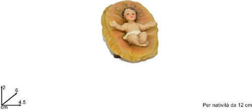 Statuina Culla Bambinello Per Presepe In Resina 4.5x2x6cm Decoro Natale Nativit? Casa, arredamento e bricolage > Prodotti per Feste > Prodotti Natalizi Trade Shop italia - Napoli, Commerciovirtuoso.it