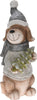 Statuina Natalizia Cane in poliresina decorazione natalizia con led h 51 cm Casa e cucina/Decorazioni per interni/Addobbi e decorazioni per ricorrenze/Decorazioni natalizie/Schiaccianoci MagiediNatale.it - Altamura, Commerciovirtuoso.it