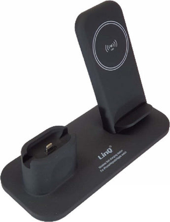 Stazione Di Ricarica Rapida Wireless 3 In 1 Per Iphone Apple Watch Airpods W8899 Elettronica/Cellulari e accessori/Accessori/Caricabatterie/Caricabatterie a induzione Trade Shop italia - Napoli, Commerciovirtuoso.it