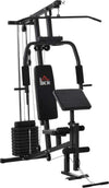 Stazione-Fitness-Multifunzione-per-Allenamento-a-Casa-e-Professionale-in-Acciaio,-148x108x207-cm,-Nero-ZM4A91-132ZM4