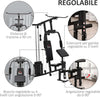Stazione-Fitness-Multifunzione-per-Allenamento-a-Casa-e-Professionale-in-Acciaio,-148x108x207-cm,-Nero-ZM4A91-132ZM4