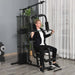 Stazione-Fitness-Palestra-Multifunzione-per-Allenamento-a-Casa-e-Professionale,-Acciaio-150x110x210cm-Nero-ZB5A91-134BKZB5