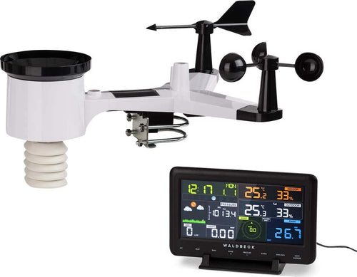Stazione Meteo Barometrica Professionale Con Data Ora Radiocontrollata Wifi App Orologi e Sveglie Trade Shop italia - Napoli, Commerciovirtuoso.it