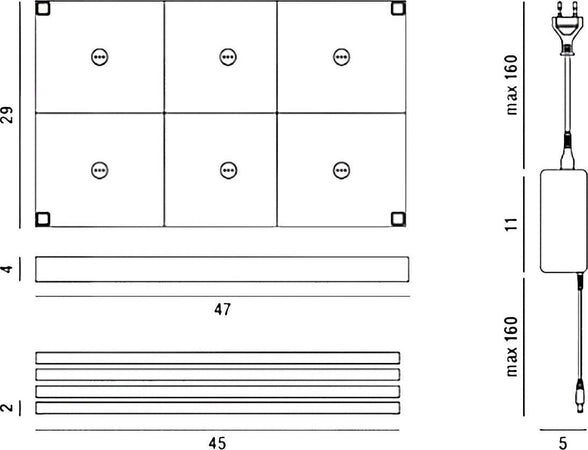 Stazione-multipla-di-ricarica-Perenz-91BAR8126M-6-postazioni-per-art.-ETOILE