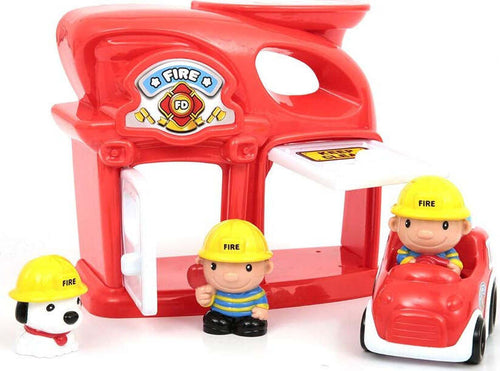 Stazione Vigili del Fuoco Funnycity The Fire Station Mamatoy MMA73000 Giochi e giocattoli/Veicoli/Macchine e camion/Camion Scontolo.net - Potenza, Commerciovirtuoso.it