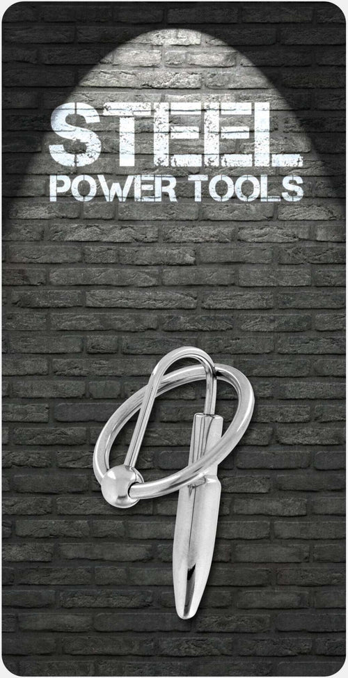 Steel Power Tools Spina Del Pene Con Anello Per Il Glande In Acciaio Inossidabile 28 Mm Diametro 2,8 Cm Salute e cura della persona/Erotismo e contraccezione/Bondage/Gabbie per pene Kondorama - Martinsicuro, Commerciovirtuoso.it