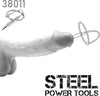 Steel Power Tools Spina Del Pene Con Anello Per Il Glande In Acciaio Inossidabile 28 Mm Diametro 2,8 Cm Salute e cura della persona/Erotismo e contraccezione/Bondage/Gabbie per pene Kondorama - Martinsicuro, Commerciovirtuoso.it